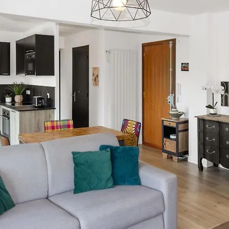 아파트 Le Mimosa - Calm - Spacious - 200m From The Sea - Parking 케인즈수르메르