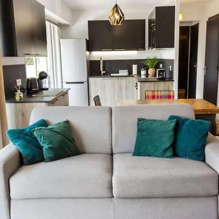 Le Mimosa - Calm - Spacious - 200m From The Sea - Parking Апартаменты *