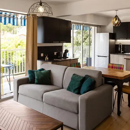 Le Mimosa - Calm - Spacious - 200m From The Sea - Parking 케인즈수르메르